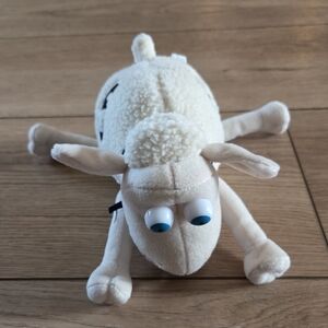 Serta Plush Sheep Toy #5 - Cream with Blue Eyes
